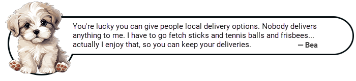 bea - local home delivery eligibility page