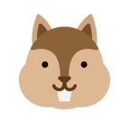 Image of a cartoon chipmunk.