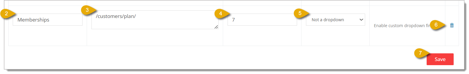 Image of the Navigation Banners page with the example of a Memberships banner being added, but for a page that shows multiple plans.