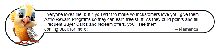 flamenca - astro reward programs
