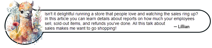 lillian - sales reports 3
