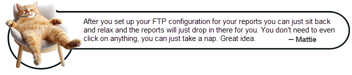 mattie - reporting config