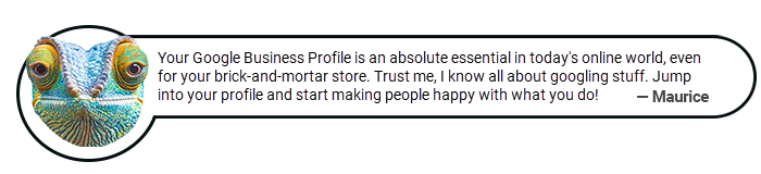 maurice - google business profile