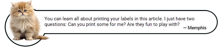 memphis - Printing Product Labels