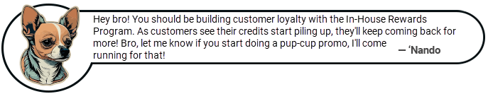 nando - in-house rewards