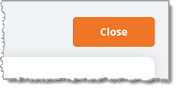 Image showing the Close button for a PO in the eTailPet system.